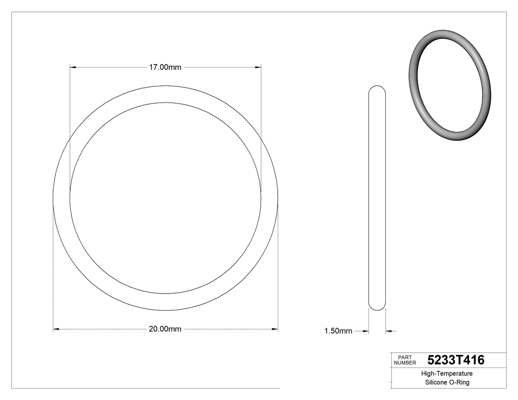 Technical drawing - 5233T416